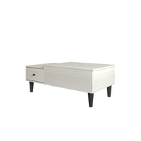 Home Design Caribou Lift-Top Coffee Table with Storage Drawer, Modern Living Room Furniture