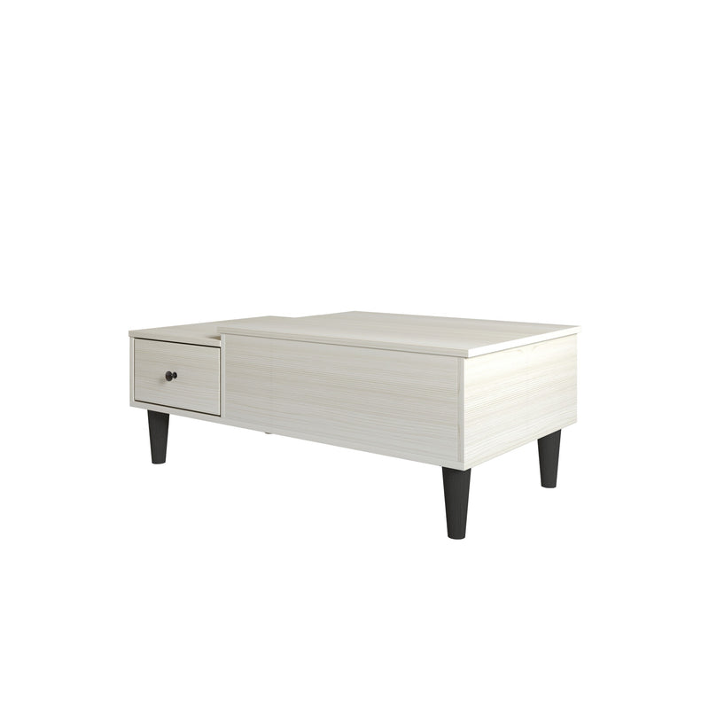 Home Design Caribou Lift-Top Coffee Table with Storage Drawer, Modern Living Room Furniture