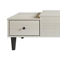Home Design Caribou Lift-Top Coffee Table with Storage Drawer, Modern Living Room Furniture