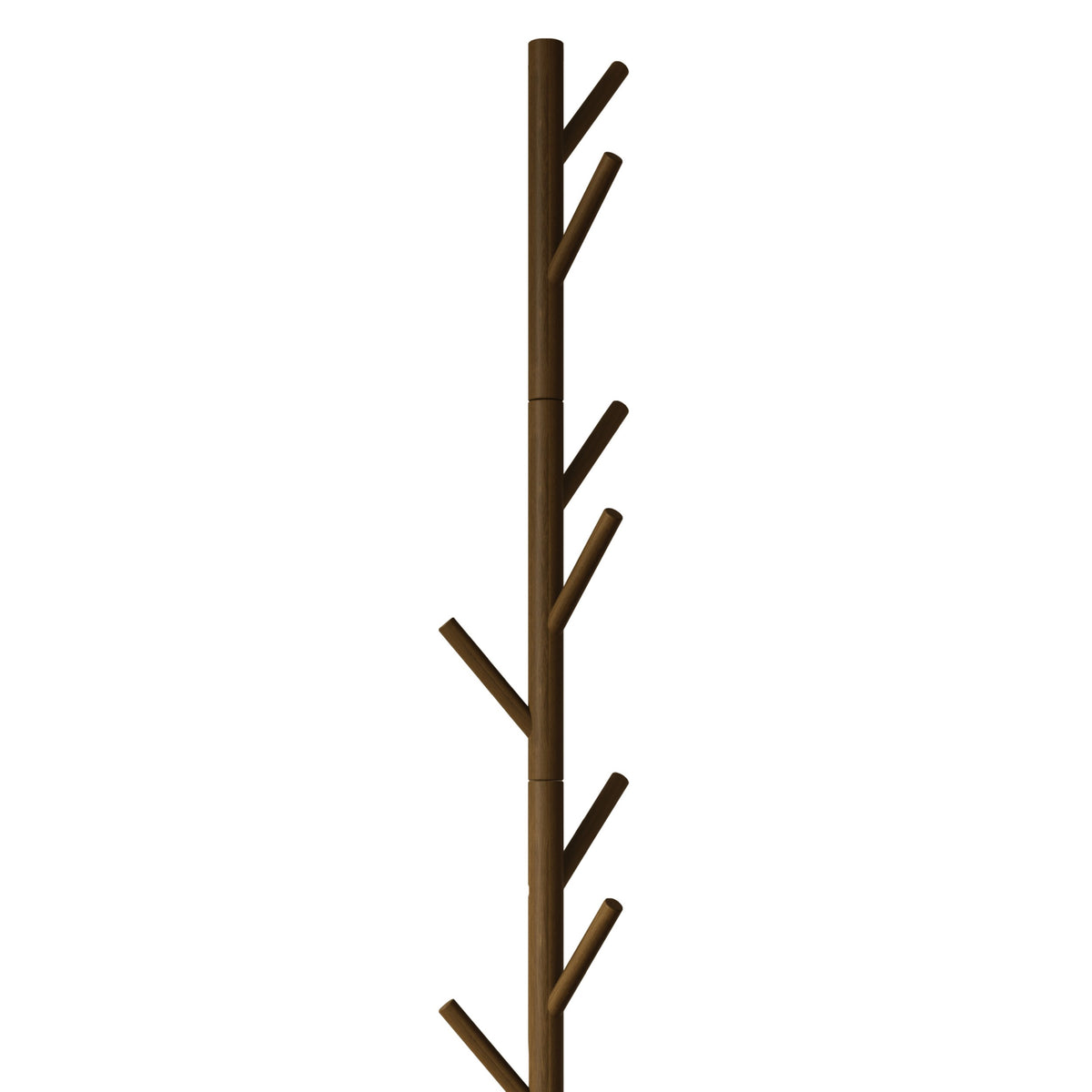 Home Design Houma Solid Wood Freestanding 8-Hook Coat Rack (Set of 2) –Modern Coat Tree Stand for Entryway, Hallway, Bedroom