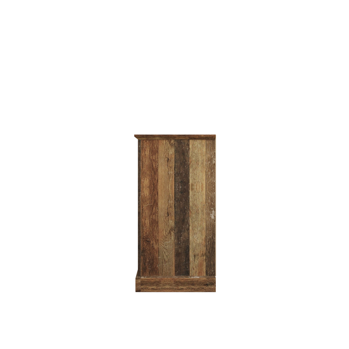 Decatur Farmhouse Storage Sideboard Cabinet with 3 Drawers, 3 Door Cabinets, Spacious Tabletop, and Wood Grain Finish