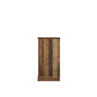 Decatur Farmhouse Storage Sideboard Cabinet with 3 Drawers, 3 Door Cabinets, Spacious Tabletop, and Wood Grain Finish