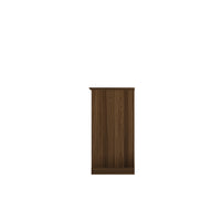 Chanute Sideboard with 2 Decorative Doors, Wine Storage Cubby, Open Shelves, Easy Assembly