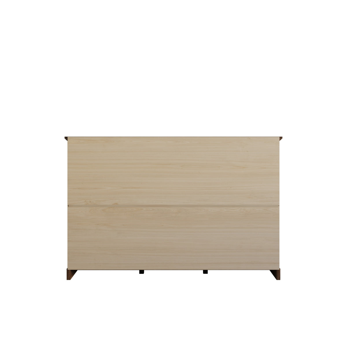 Chanute Sideboard with 2 Decorative Doors, Wine Storage Cubby, Open Shelves, Easy Assembly