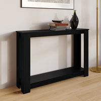 Dearborn 48" Console Table, Modern Indoor Entryway Sofa Table with Open Shelf for Living Room, Hallway & Foyer