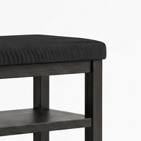 Oraibi 3-Tier Shoe Bench with Cushion Seat and Storage, Shoe Rack/Shoe Organizer For Entryway