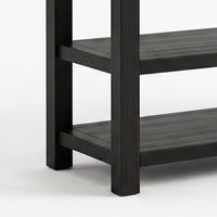Oraibi 3-Tier Shoe Bench with Cushion Seat and Storage, Shoe Rack/Shoe Organizer For Entryway