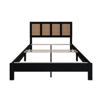 Home Design Missoula Wood Panel Bed Frame for Adult, Box Spring Required