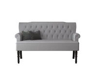 Home Design Carlotta Rolled Arm Settee