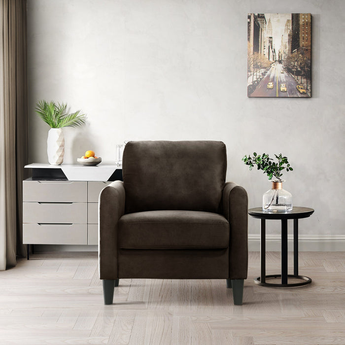 Home Design Airell Velvet Armchair