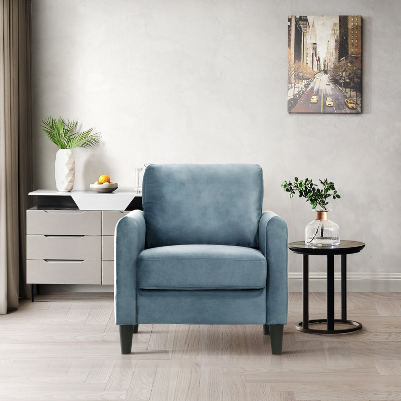 Home Design Airell Velvet Armchair
