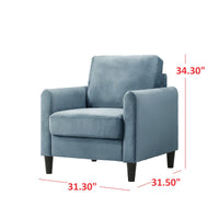 Home Design Airell Velvet Armchair