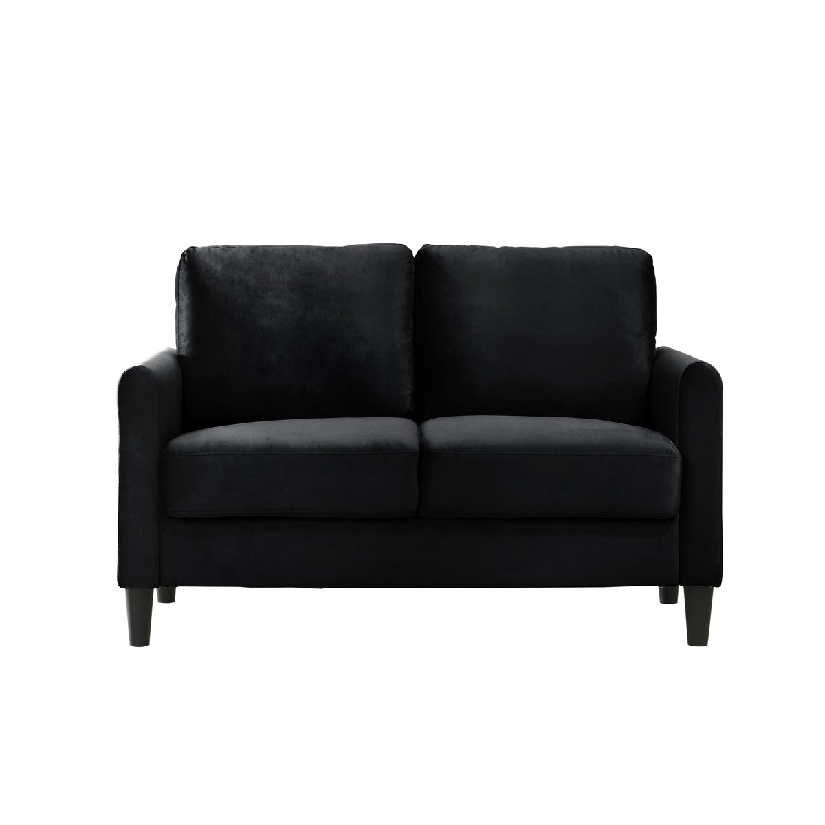 Home Design Airell Velvet Arm Loveseat