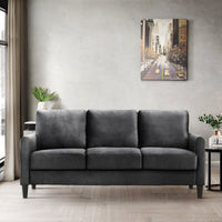 Home Design Airell Velvet Arm Sofa