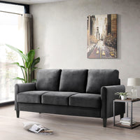 Home Design Airell Velvet Arm Sofa