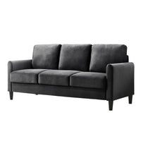 Home Design Airell Velvet Arm Sofa