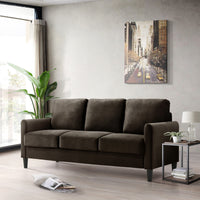Home Design Airell Velvet Arm Sofa
