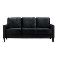 Home Design Airell Velvet Arm Sofa