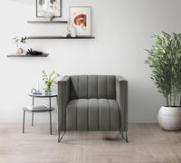 Home Design Kurtis Square Arm Chair
