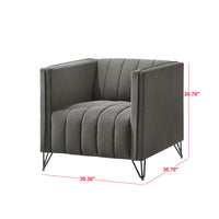 Home Design Kurtis Square Arm Chair