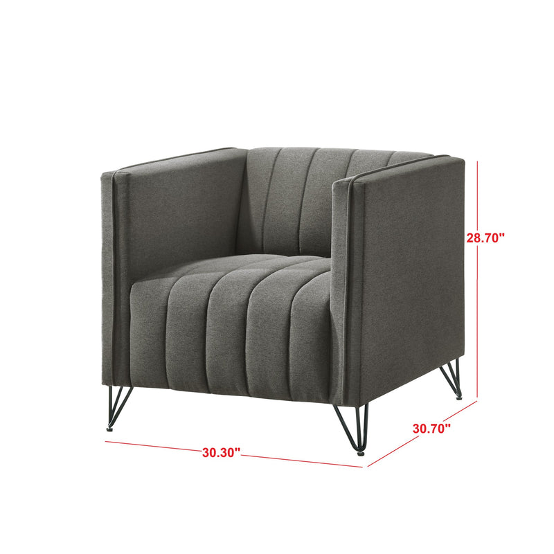 Home Design Kurtis Square Arm Chair
