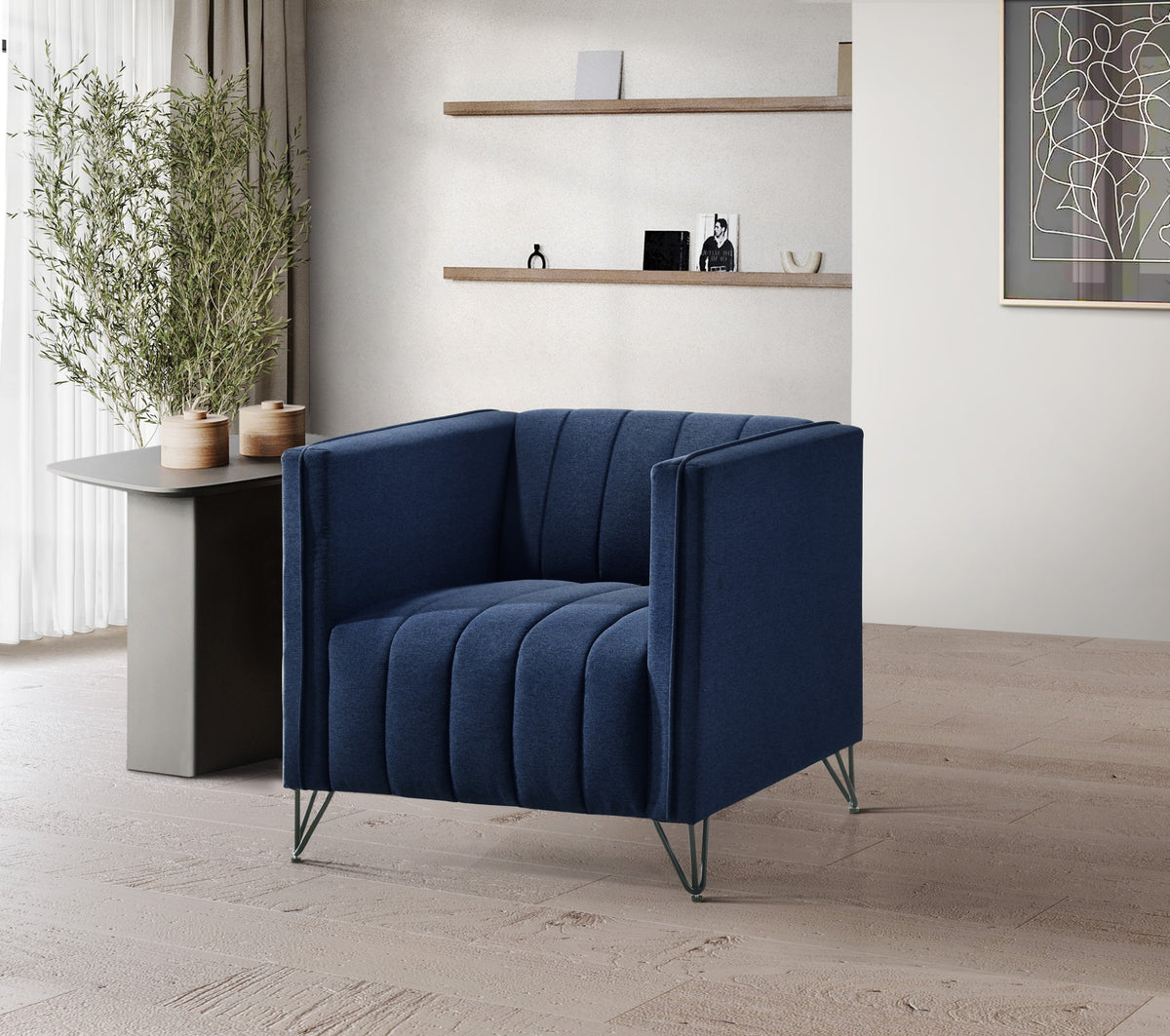 Home Design Kurtis Square Arm Chair