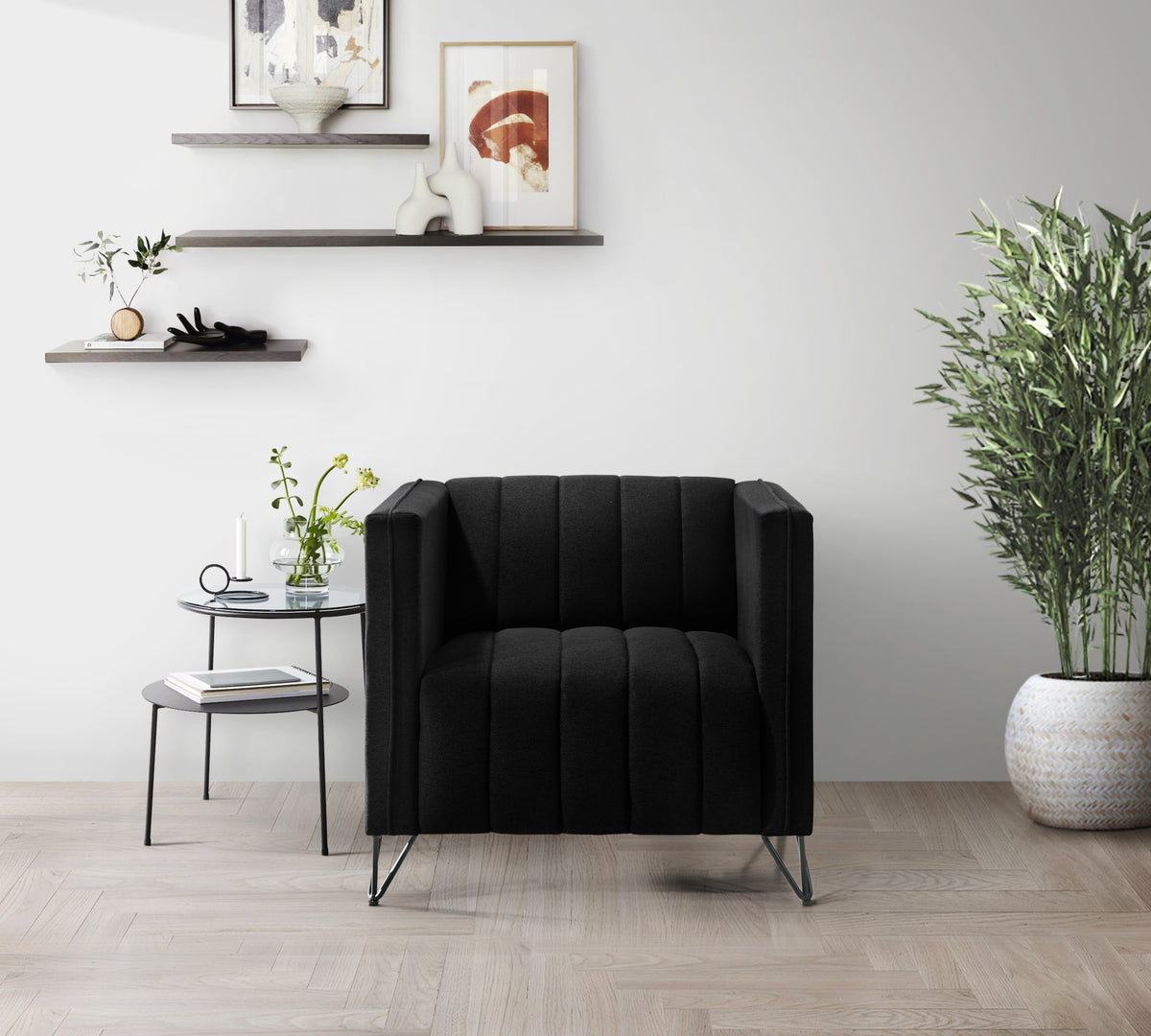 Home Design Kurtis Square Arm Chair