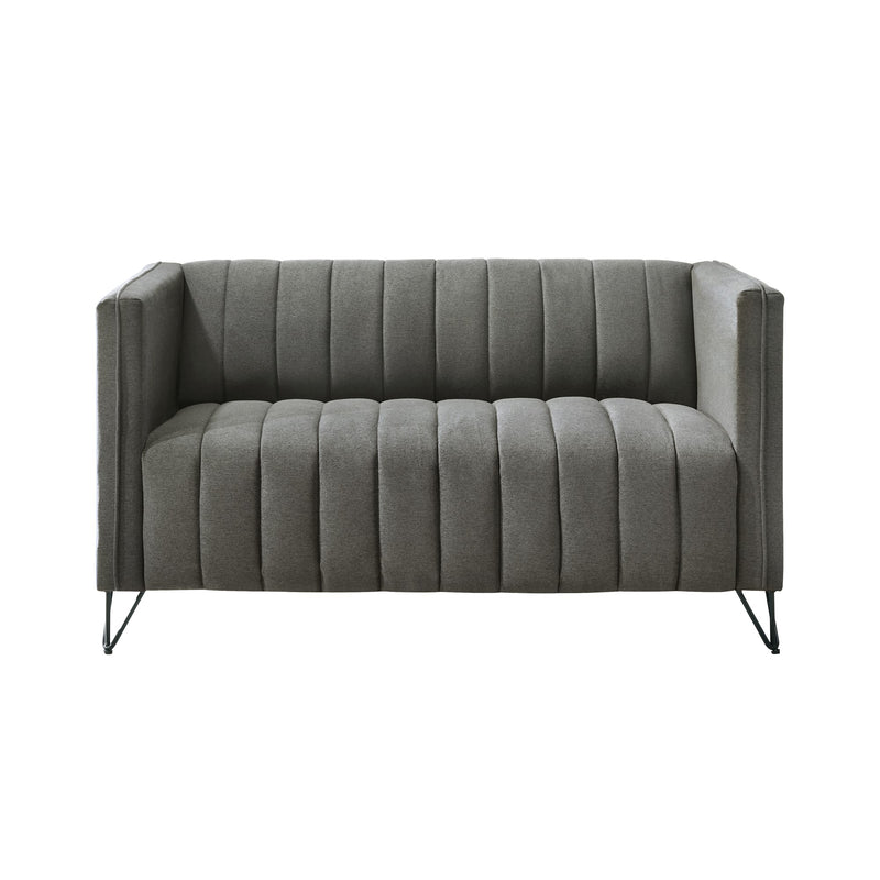 Home Design Kurtis Square Arm Loveseat