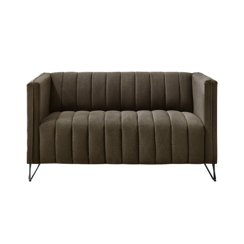 Home Design Kurtis Square Arm Loveseat