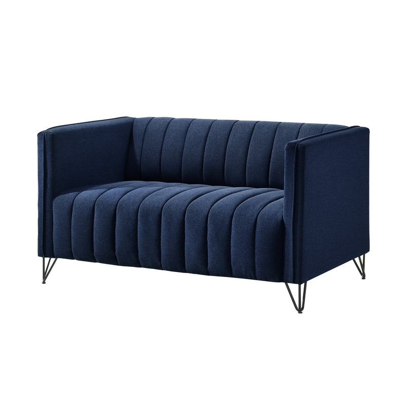 Home Design Kurtis Square Arm Loveseat