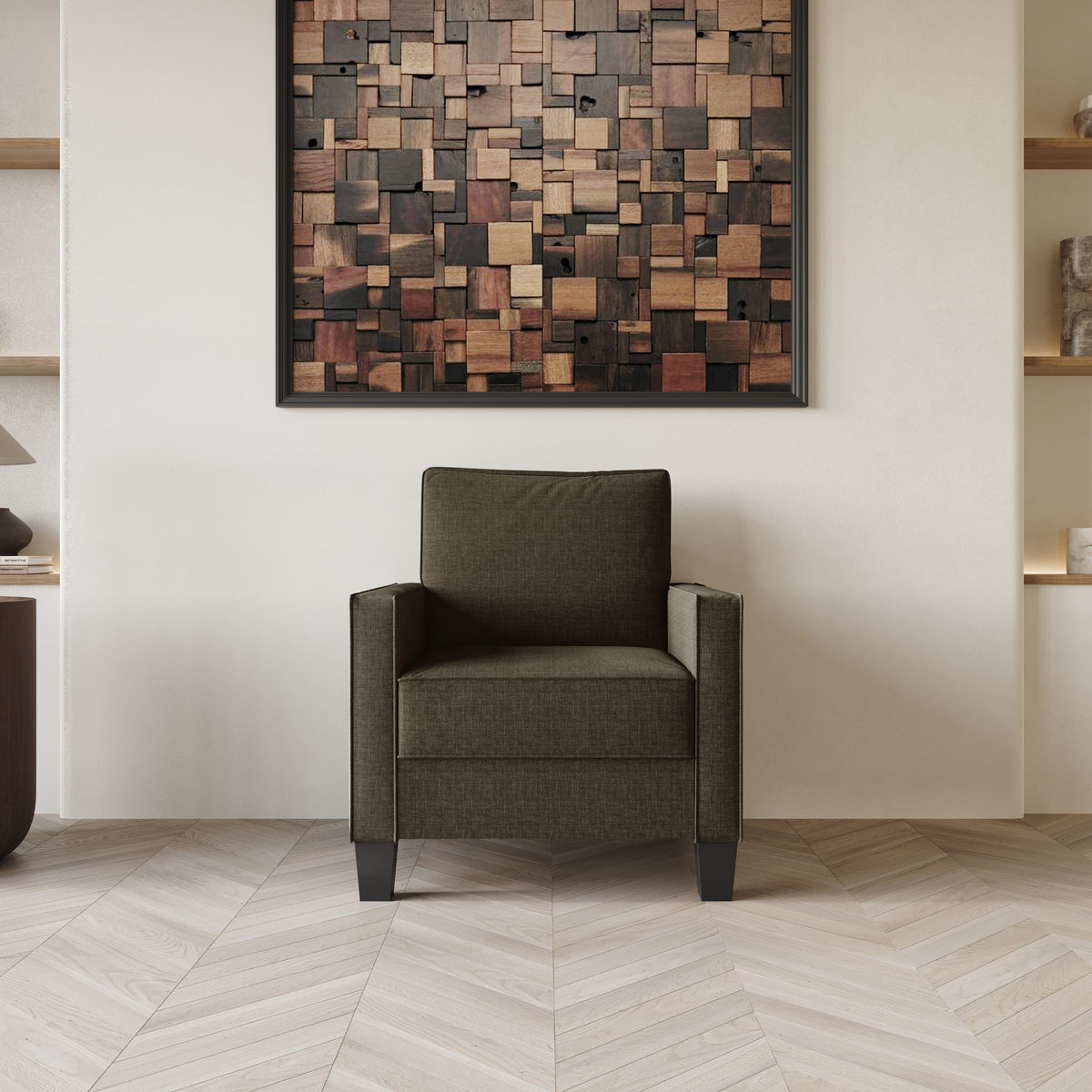 Home Design Marcia Square Arm Chair