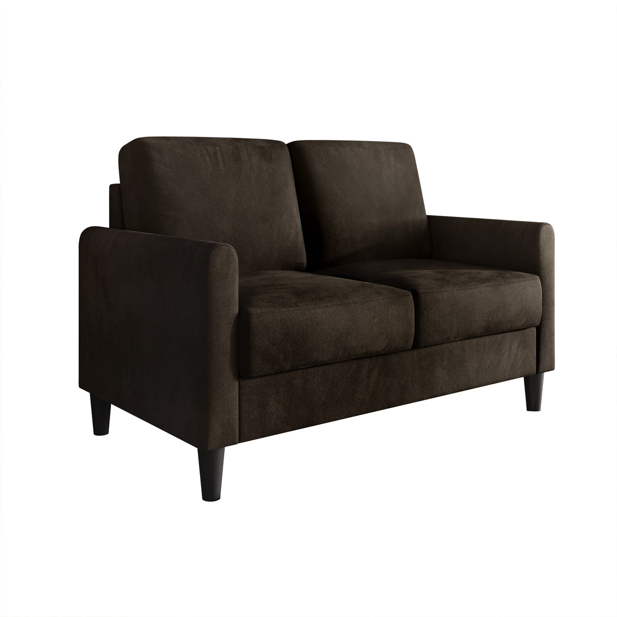 Home Design Goliad 2-Piece Velvet Living Room Set with Loveseat and Sofa, Pocket Spring Design, Soft Cushions, Clean Lines Design