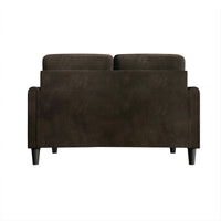 Home Design Goliad 2-Piece Velvet Living Room Set with Loveseat and Sofa, Pocket Spring Design, Soft Cushions, Clean Lines Design