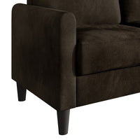 Home Design Goliad 2-Piece Velvet Living Room Set with Loveseat and Sofa, Pocket Spring Design, Soft Cushions, Clean Lines Design