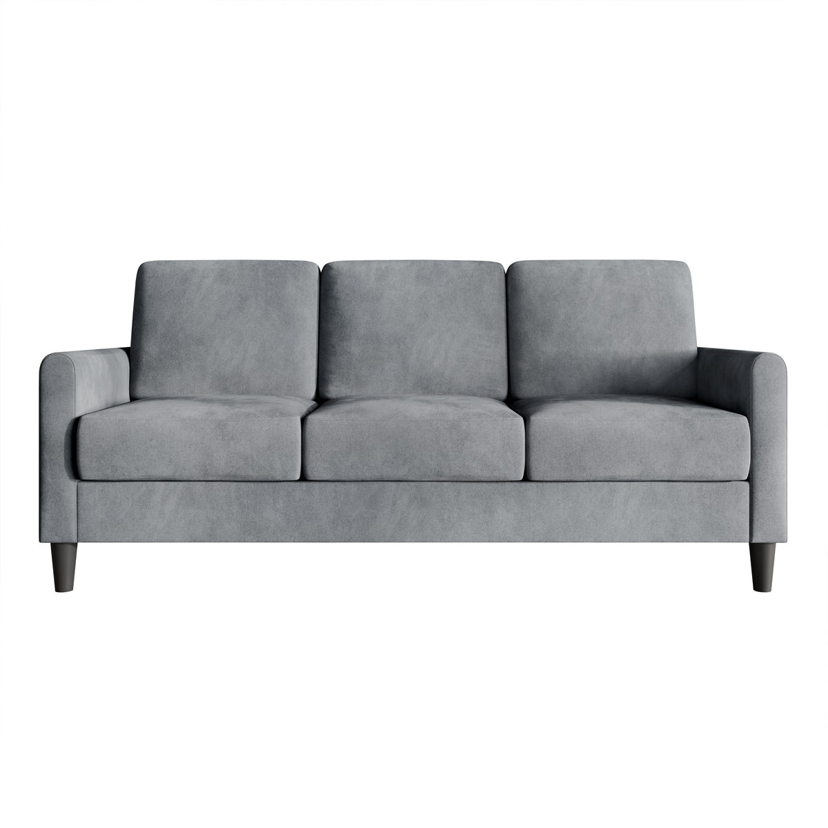 Home Design Goliad 2-Piece Velvet Living Room Set with Loveseat and Sofa, Pocket Spring Design, Soft Cushions, Clean Lines Design