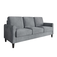 Home Design Goliad 2-Piece Velvet Living Room Set with Loveseat and Sofa, Pocket Spring Design, Soft Cushions, Clean Lines Design