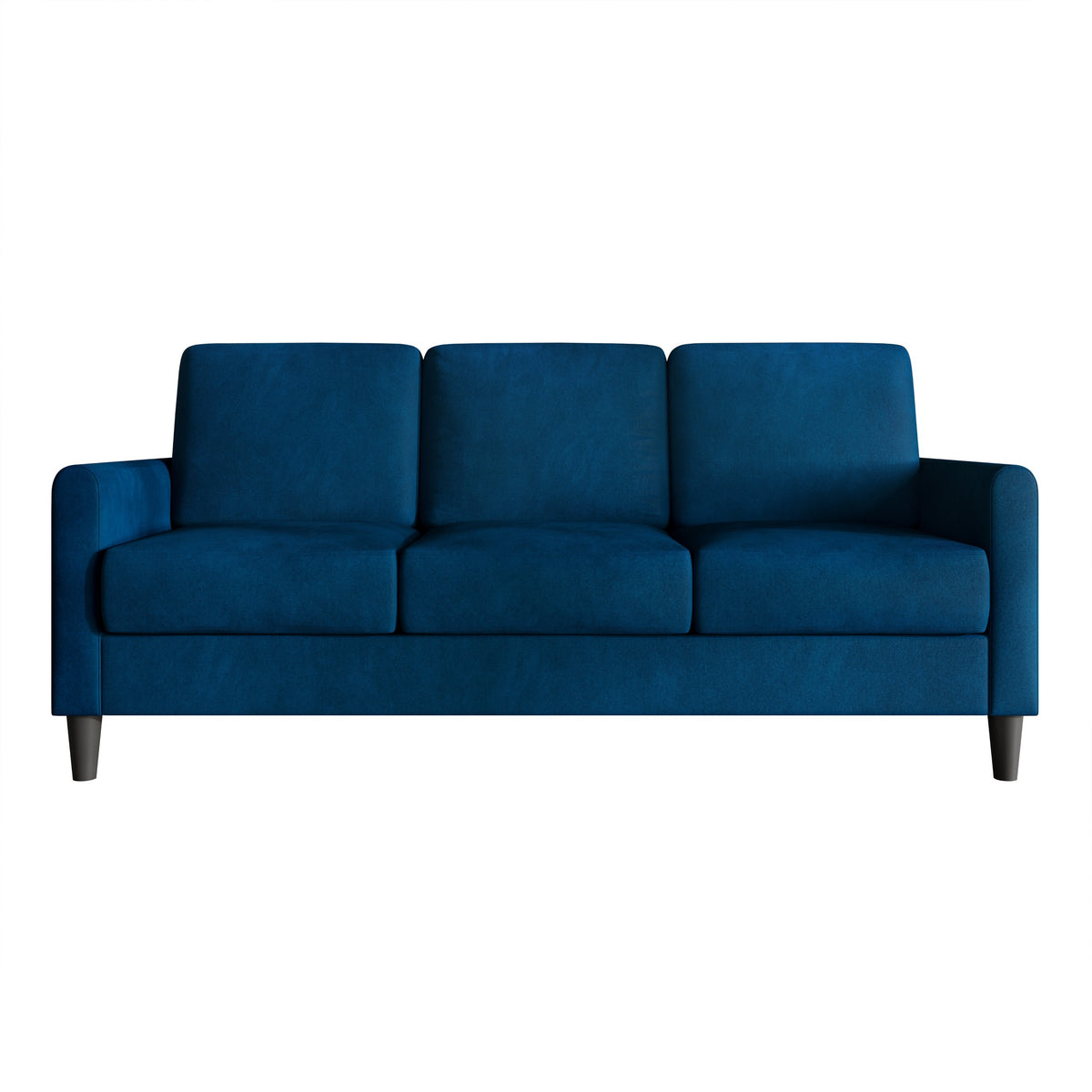 Home Design Goliad 2-Piece Velvet Living Room Set with Loveseat and Sofa, Pocket Spring Design, Soft Cushions, Clean Lines Design