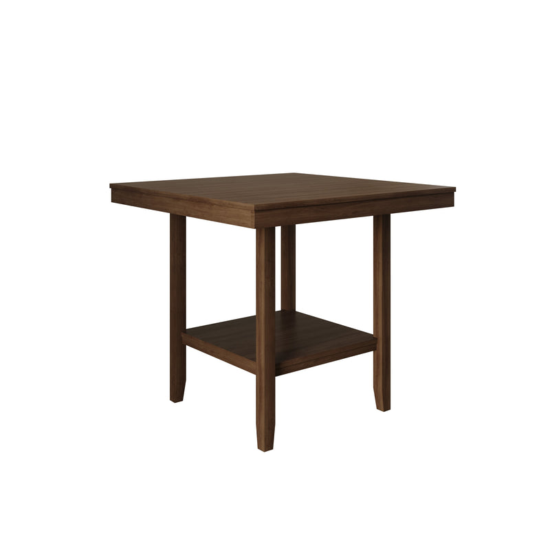Home Design Dothan Counter Height Dining Table, Brown