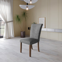 Home Design Lubec Dining Chair (Set of 2), Gray