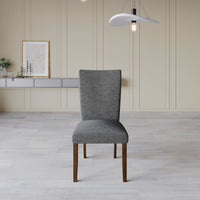 Home Design Lubec Dining Chair (Set of 2), Gray