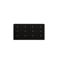 Altoona Dresser with 2 Nightstands with Ample Storage Capacity and Durable Construction, Modern Finish