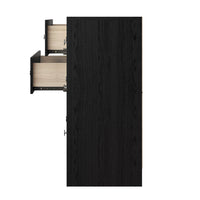Altoona Dresser with 2 Nightstands with Ample Storage Capacity and Durable Construction, Modern Finish