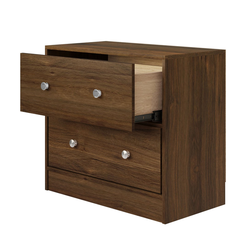 Altoona Dresser with 2 Nightstands with Ample Storage Capacity and Durable Construction, Modern Finish