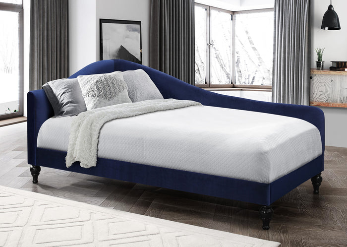 Home Design Enzo Luxurious Velvet Upholstered Daybed for Adult