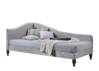 Home Design Enzo Luxurious Velvet Upholstered Daybed for Adult