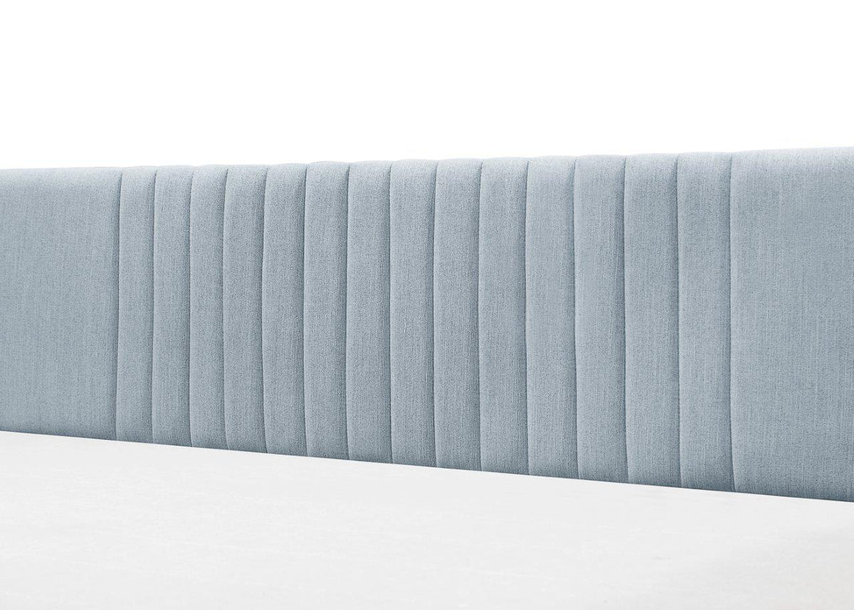 Home Design Amelia Linen Upholstered Daybed With Trundle