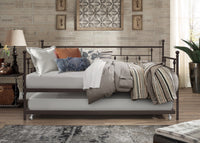 Aine Twin Metal Daybed with Trundle