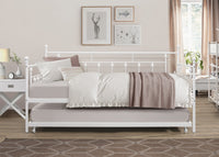 Aine Twin Metal Daybed with Trundle