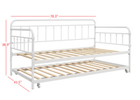 Cara Daybed with Trundle