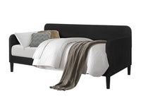 Home Design Savannah Velvet Upholstered Daybed